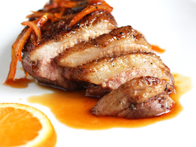 Duck with Orange Gastrique