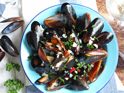 Mussels in White Wine