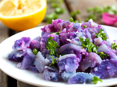 Chunky Purple Majesty Potatoes