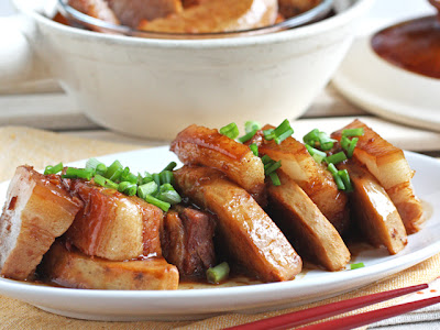 Braised Pork Belly and Yam